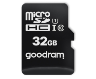 Karta pamięci GOODRAM MicroSD 32GB Class 10 + adapter SD 100MB/s